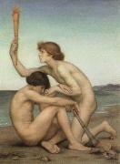 Evelyn De Morgan phosphorus and hesperus Sweden oil painting reproduction